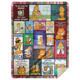Garfield Blanket, Garfield Funny Cat Fleece, Sherpa Blanket MSHL Premium Sherpa Blanket 60x80