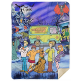 Scooby-Doo Blanket, Scooby-Doo and Friends Fleece, Sherpa Blanket MSHL Premium Sherpa Blanket 60x80