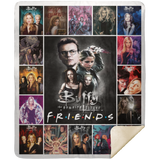 Buffy the Vampire Slayer Blanket, Buffy - friends Fleece, Sherpa Blanket MSHM Premium Sherpa Blanket 50x60