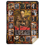 The Godfather Blanket, The Godfather Thank You For The Memories Fleece Blanket MSHL Premium Sherpa Blanket 60x80