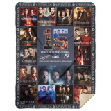 Supernatural 15 Years Blanket, Supernatural Fleece, Sherpa Blanket MSHL Premium Mink Sherpa Blanket 60x80