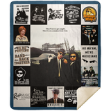 The Blues Brothers Blanket, Funny Movie Fleece, Sherpa Blanket MSHM Premium Sherpa Blanket 50x60