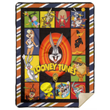 Looney Tunes Blanket, Looney Tunes Cartoons TV Series Fleece, Sherpa Blanket - MSHL Premium Mink Sherpa Blanket 60x80