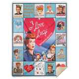 I Love Lucy Blanket, I Love Lucy TV Series Fleece, Blanket Ver4 - MSHL Premium Mink Sherpa Blanket 60x80