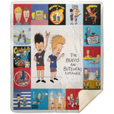 Beavis and Butt-Head Blanket, TV Series Fleece, Sherpa Blanket MSHM Premium Sherpa Blanket 50x60