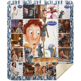 Ratatouille Blanket, Ratatouille Cartoon Movies Fleece, Sherpa Blanket MSHM Premium Sherpa Blanket 50x60