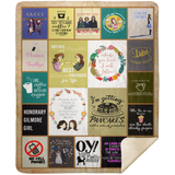 Gilmore Girls Blanket, Gilmore Girls TV Series Fleece, Blanket Ver2 MSHM Premium Sherpa Blanket 50x60