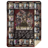 The Walking Dead Blanket, Horror Movies Fleece, Sherpa Blanket Super Soft Cozy MSHL Premium Sherpa Blanket 60x80