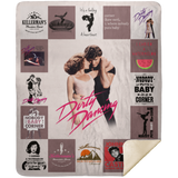 Dirty Dancing Blanket, Dirty Dancing Movies Fleece, Sherpa Blanket Gifts MSHM Premium Sherpa Blanket 50x60