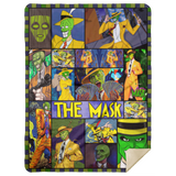 The Mask Blanket, The Mask Movie Fleece, Sherpa Blanket MSHL Premium Sherpa Blanket 60x80