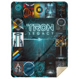 Tron Blankets, Tron Legacy 2010 Fleece, Sherpa Blanket Soft & Warm MSHL Premium Sherpa Blanket 60x80