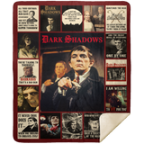 Dark Shadows TV Series Blanket, Dark Shadows Fleece, Sherpa Blanket MSHM Premium Sherpa Blanket 50x60