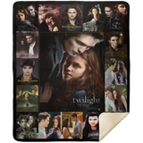 The Twilight Saga Blanket, The Twilight Saga Fleece, Sherpa Blanket MSHM Premium Sherpa Blanket 50x60