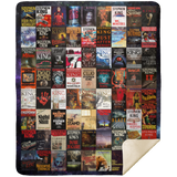 Stephen King Blanket, Stephen King Fleece, Sherpa Blanket Gift Ideas MSHM Premium Sherpa Blanket 50x60