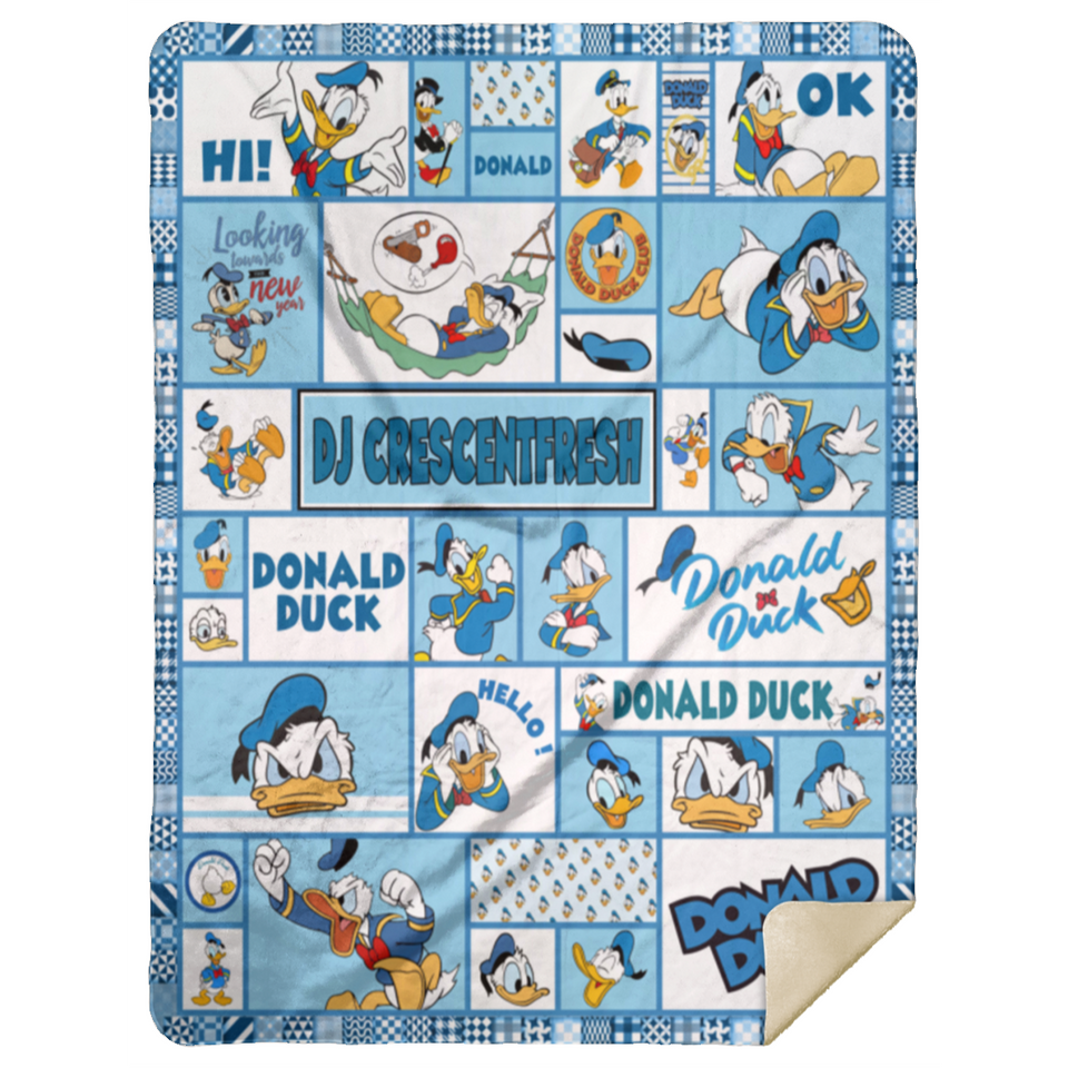 Dj CrescentFresh MSHL Premium Sherpa Blanket 60x80