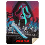 Ghost Face 60x80 MSHL Premium Sherpa Blanket 60x80