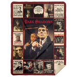 Dark Shadows TV Series Blanket, Dark Shadows Fleece, Sherpa Blanket MSHL Premium Sherpa Blanket 60x80