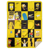 The Simpsons Blanket, The Simpsons Fleece, Sherpa Blanket MSHL Premium Sherpa Blanket 60x80