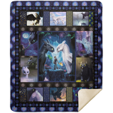 How To Train Your Dragon Movie 3D Blanket, Dragon Fleece, Sherpa Blanket MSHM Premium Mink Sherpa Blanket 50x60