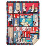 Dilbert Blanket, Dilbert - Comics Fleece, Sherpa Blanket MSHL Premium Sherpa Blanket 60x80