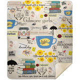 Gilmore Girls Blanket, Williams Hardware Fleece, Sherpa Blanket Girls Gifts MSHM Premium Sherpa Blanket 50x60