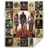 The Devil’s Rejects Blanket, Halloween Movie Fleece, Sherpa Blanket - MSHM Premium Mink Sherpa Blanket 50x60