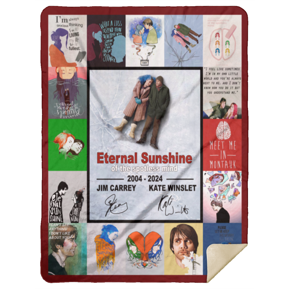 Eternal Sunshine Of The Spotless Mind Blanket, TV Series Fleece, Sherpa Blanket MSHL Premium Sherpa Blanket 60x80