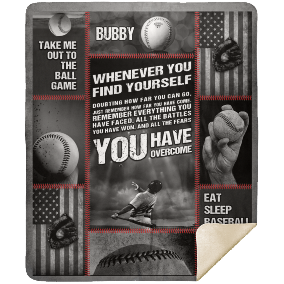 Bubby - MSHM Premium Mink Sherpa Blanket 50x60