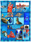 Finding Dory Blanket, Finding Dory Movies Fleece, Sherpa Blanket Gifts VPS Cozy Plush Fleece Blanket - 30x40