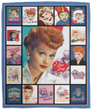 I Love Lucy Blanket, I Love Lucy TV Series Fleece, Blanket Ver2 VPM Cozy Plush Fleece Blanket - 50x60