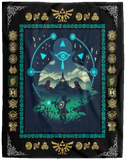 The Legend of Zelda Blanket, Greatest Video Games Of All Time Fleece, Sherpa Bl - VPL Cozy Plush Fleece Blanket - 60x80