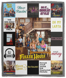 Fuller House Blanket, Fuller House Fleece, Sherpa Blanket Soft and Cozy VPM Cozy Plush Fleece Blanket - 50x60