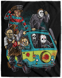 Halloween Michael Myers Ultra-Soft Warm Micro Fleece Blanket - VPL Cozy Plush Fleece Blanket - 60x80