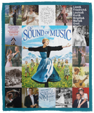 The Sound of Music Blanket, Broadway musicals Fleece, Sherpa Blanket VPM Cozy Plush Fleece Blanket - 50x60