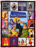 The Emperor's New Groove Blanket, The Emperor's New Groove Fleece, Sherpa VPS Cozy Plush Fleece Blanket - 30x40