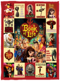 The Book Of Life Blanket, The Book Of Life Cartoon Movies Fleece, Sherpa Blanket VPS Cozy Plush Fleece Blanket - 30x40