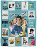Scrubs TV Series Blanket, Scrubs Funny Movie Fleece, Sherpa Blanket VPL Cozy Plush Fleece Blanket - 60x80