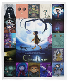 Coraline Blanket, Coraline Cartoon Movies Fleece, Sherpa Blanket Gifts VPM Cozy Plush Fleece Blanket - 50x60