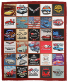 Corvette Blanket, Corvette Fleece, Sherpa Blanket Corvette Gift Ideas VPM Cozy Plush Fleece Blanket - 50x60