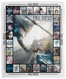 Final Fantasy Blanket, Final Fantasy Fleece, Sherpa Blanket Soft and Cozy Luxury VPM Cozy Plush Fleece Blanket - 50x60