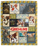 Gremlins Blankets, Gremlins Cartoon Theme Fleece Sherpa, Zach Galligan Blankets VPM Cozy Plush Fleece Blanket - 50x60