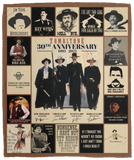 Tombstone Blanket, Tombstone - 30th Anniversary Fleece, Sherpa Blanket VPM Cozy Plush Fleece Blanket - 50x60