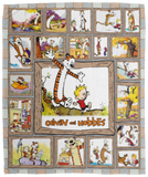 Calvin And Hobbes Blanket, Bill Watterson Fleece, Sherpa Blanket Soft and Cozy VPM Cozy Plush Fleece Blanket - 50x60