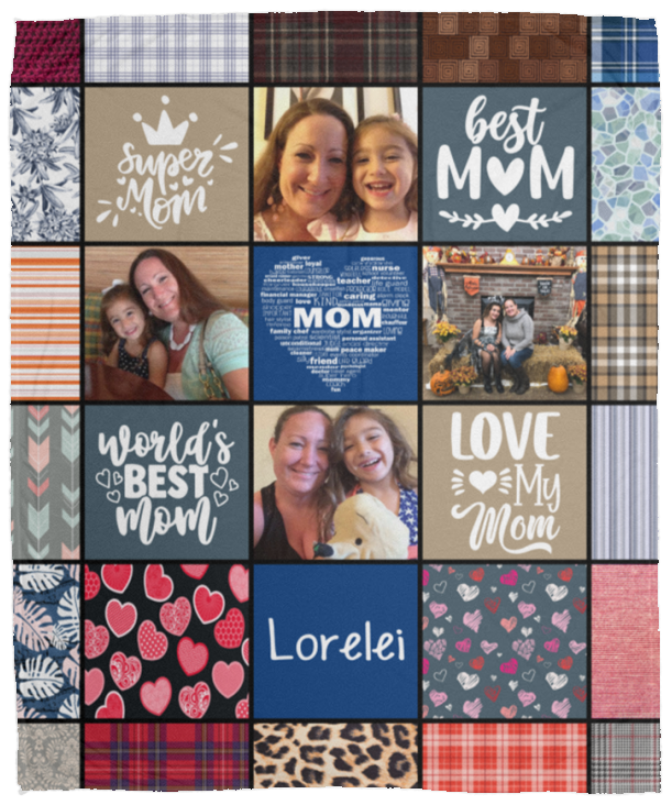 Lorelei - VPM Cozy Plush Fleece Blanket - 50x60