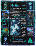 Harry Potter My Love All Of My Last Fleece, Sherpa Blanket, Harry Potter Blanket - VPL Cozy Plush Fleece Blanket - 60x80