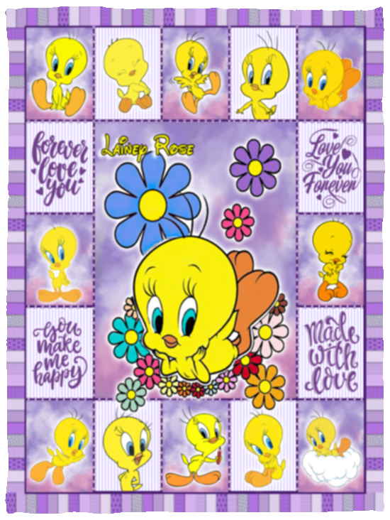 Lainey Rose VPS Cozy Plush Fleece Blanket - 30x40