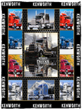Kenworth Trucks Collection Like, Kenworth Trucks Fleece, Sherpa Blanket VPS Cozy Plush Fleece Blanket - 30x40