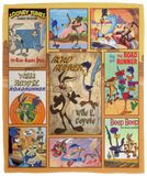 Wile E. Coyote and the Road Runner Blanket, Looney Tunes Fleece, Sherpa Blanket VPM Cozy Plush Fleece Blanket - 50x60