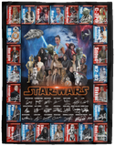 Star Wars Fleece, Sherpa Blanket, Star Wars Space Opera Multimedia Blanket VPL Cozy Plush Fleece Blanket - 60x80
