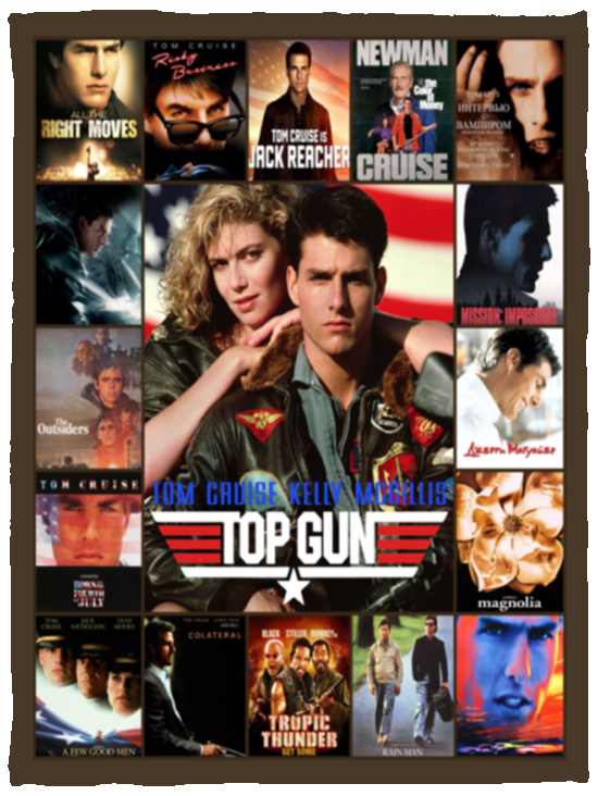 Tom Cruise Blanket, Top Gun Movies Fleece Sherpa, Birthday Gift Ideas For Lovers - VPS Cozy Plush Fleece Blanket - 30x40